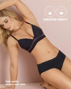 Culotte Hipster Idéale Pour Les Règles Et L'incontinence Légère Tenue 24 Heures -LEONISA Soldes 012977 700 1200x1500 lang de 5