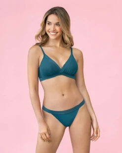 String En Tulle Avec Gousset Intérieur En Coton -LEONISA Soldes 012991 563 1200X1500 4