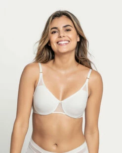 Soutien-gorge Avec Armatures En Tulle Pour Un Confort Total