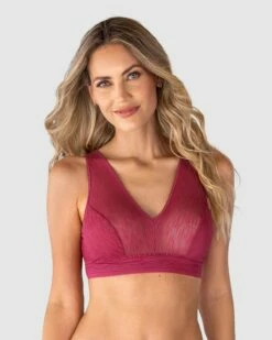 Bralette Tulle Haute Couvrance Avec Touche Sexy -LEONISA Soldes 091045 A80 1200X1500 1