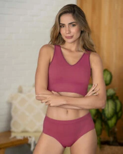 Top Sans Coutures Avec Bonnets Amovibles Sans Coutures -LEONISA Soldes 091066 A80 1200X1500 4