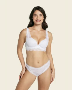 Culotte Brésilienne En Dentelle Fleurie -LEONISA Soldes 092027 000 1200x1500 2023 4