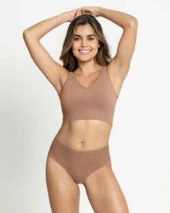 Culotte Coquine à Taille Mi-haute Sans Coutures -LEONISA Soldes 092030 857 1200X1500 4