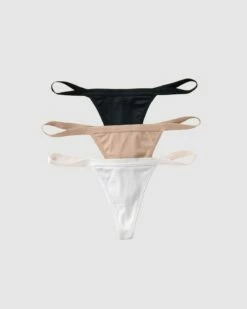 Lot De 3 Strings Coquins