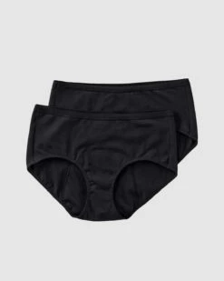 Lot De 2 Culottes De Règles Classiques Pour Incontinence Légère
