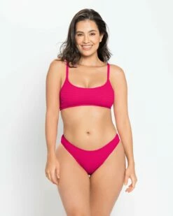 Haut En Nid D'abeille En Nylon Recyclé -LEONISA Soldes 192117N 338 1200X1500 tg 3