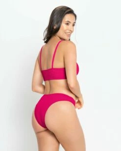 Haut En Nid D'abeille En Nylon Recyclé -LEONISA Soldes 192117N 338 1200X1500 tg 4