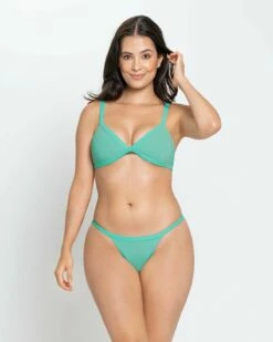 Bas De Bikini Basique écologique Pour Le Bronzage, En Nylon Recyclé -LEONISA Soldes 192636N 672 1200X1500 tg 3