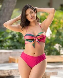 Bas De Bikini Gainant écologique Avec Contrôle Doux 12 Bas De Bikini Gainant écologique Avec Contrôle Doux -LEONISA Soldes 192648N 338 1200X1500 3