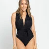 Maillot De Bain écologique à Lacets Multifonctions -LEONISA Soldes 19A087 700 1200X1500 usa 1