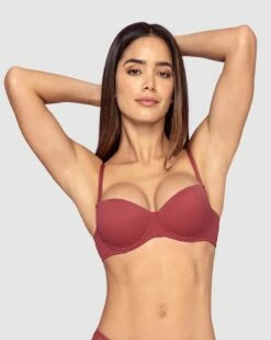 Soutien-gorge Push-up Moyen à Bonnets Unis