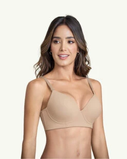 Soutien-gorge Triangle Push-up Moyen à Dos Large -LEONISA Soldes 71321 802 1200x1500 2021 1