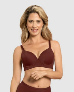 Soutien-gorge Triangle Push-up Moyen à Dos Large -LEONISA Soldes 71321 A21 1200X1500 1