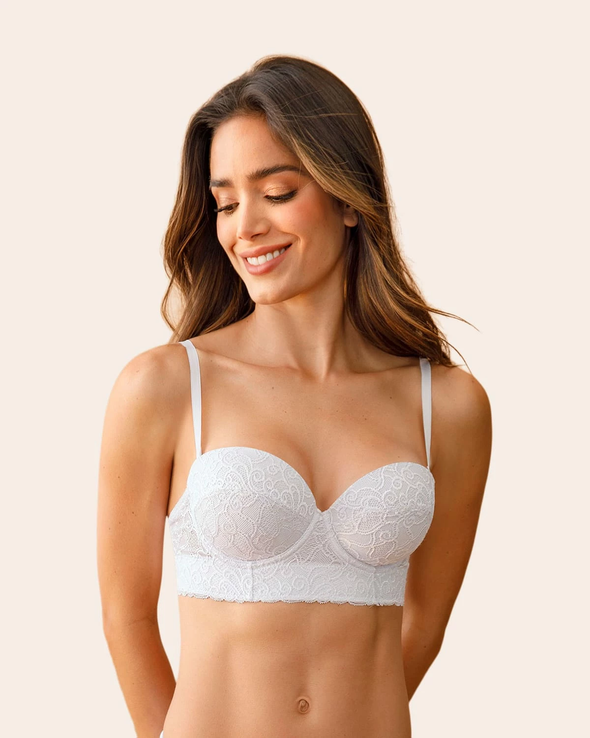 Soutien-gorge Balconnet En Dentelle Avec Push Up Intégré 8 Soutien-gorge Balconnet En Dentelle Avec Push Up Intégré – Image 6