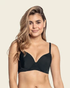 Soutien-gorge Triangle Push-up Moyen à Dos Large