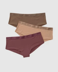 Lot De 3 Slips Taille Basse Ultraconfortables